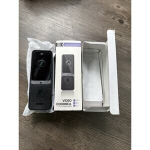 PASO Doorbell Camera Wireless, Smart WiFi Video Doorbell with 2 Way Audio